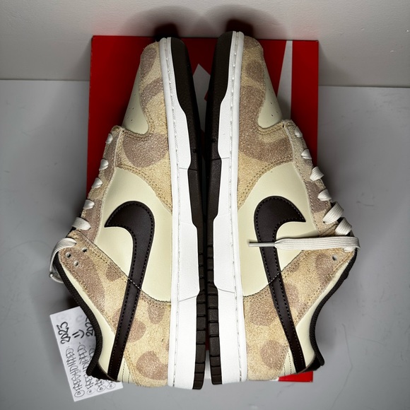 NWT 2021 NIKE DUNK LOW RETRO PRM ANIMAL PACK GIRAFFE MENS SZ 10 DEADSTOCK OG ALL - Picture 6 of 15
